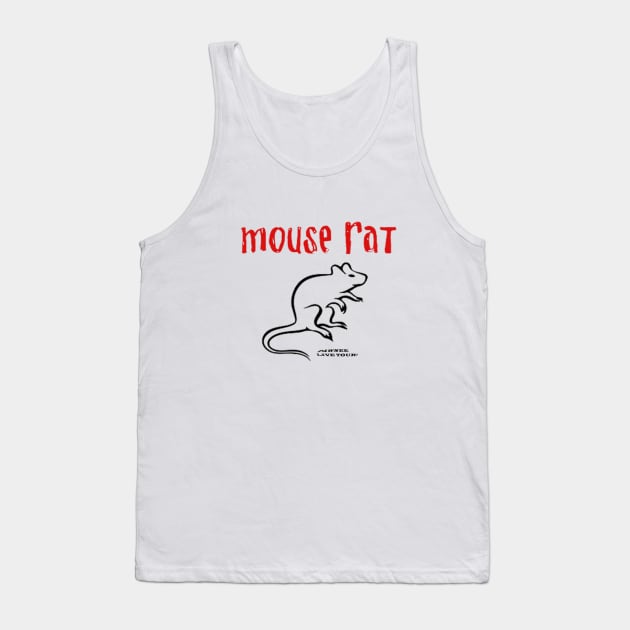 Mouse rat Tank Top by sineyas